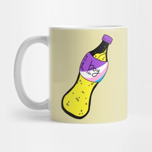 Boy lite bottle (nonbinary) Mug